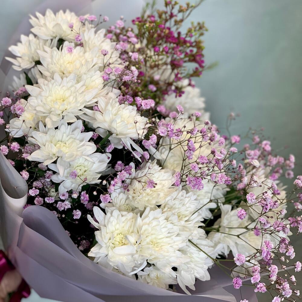 Сиреневые сны с хризантемой Сиреневые сны с хризантемой