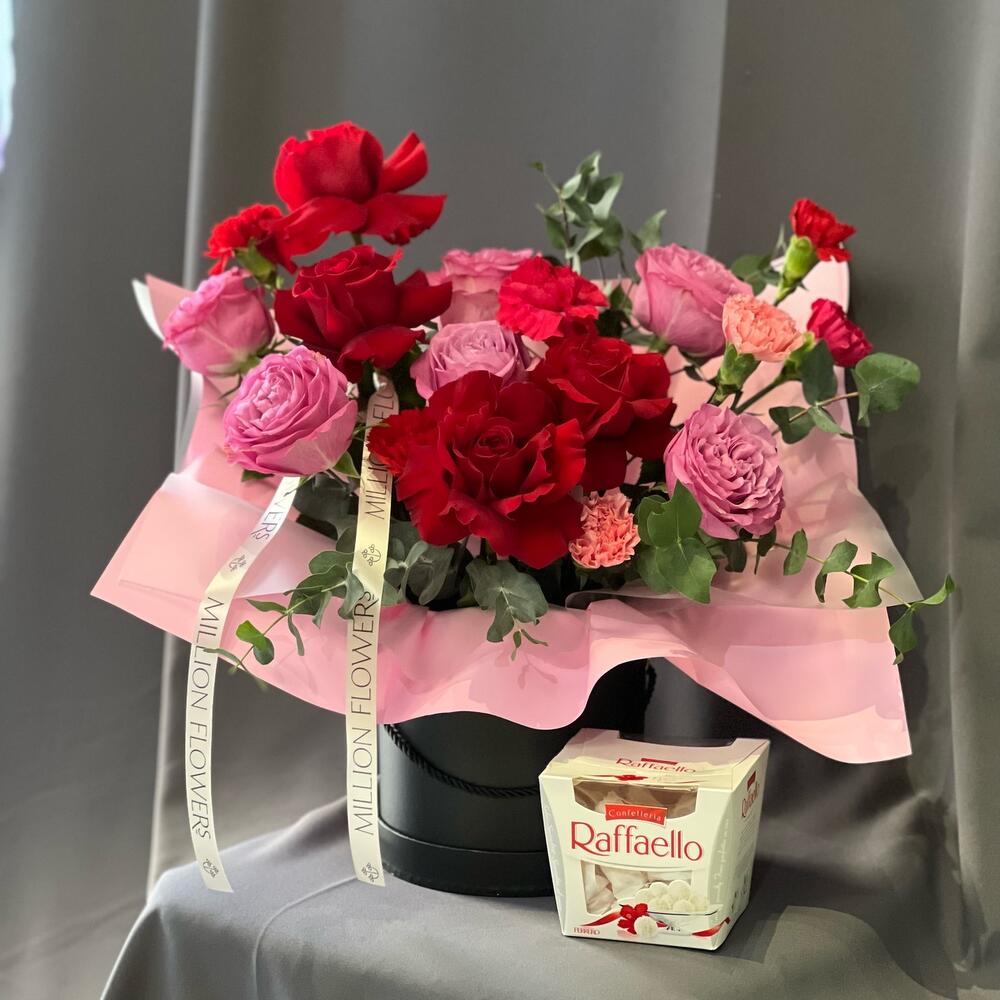 Цветы в коробке